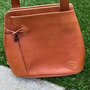 Vintage longchamp Paris leather purse
